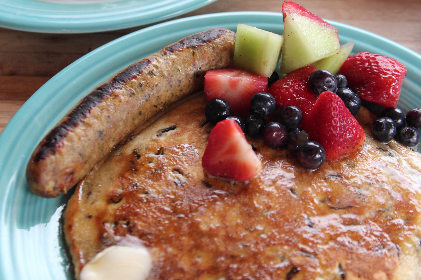 Blueberry Wild Rice Brat