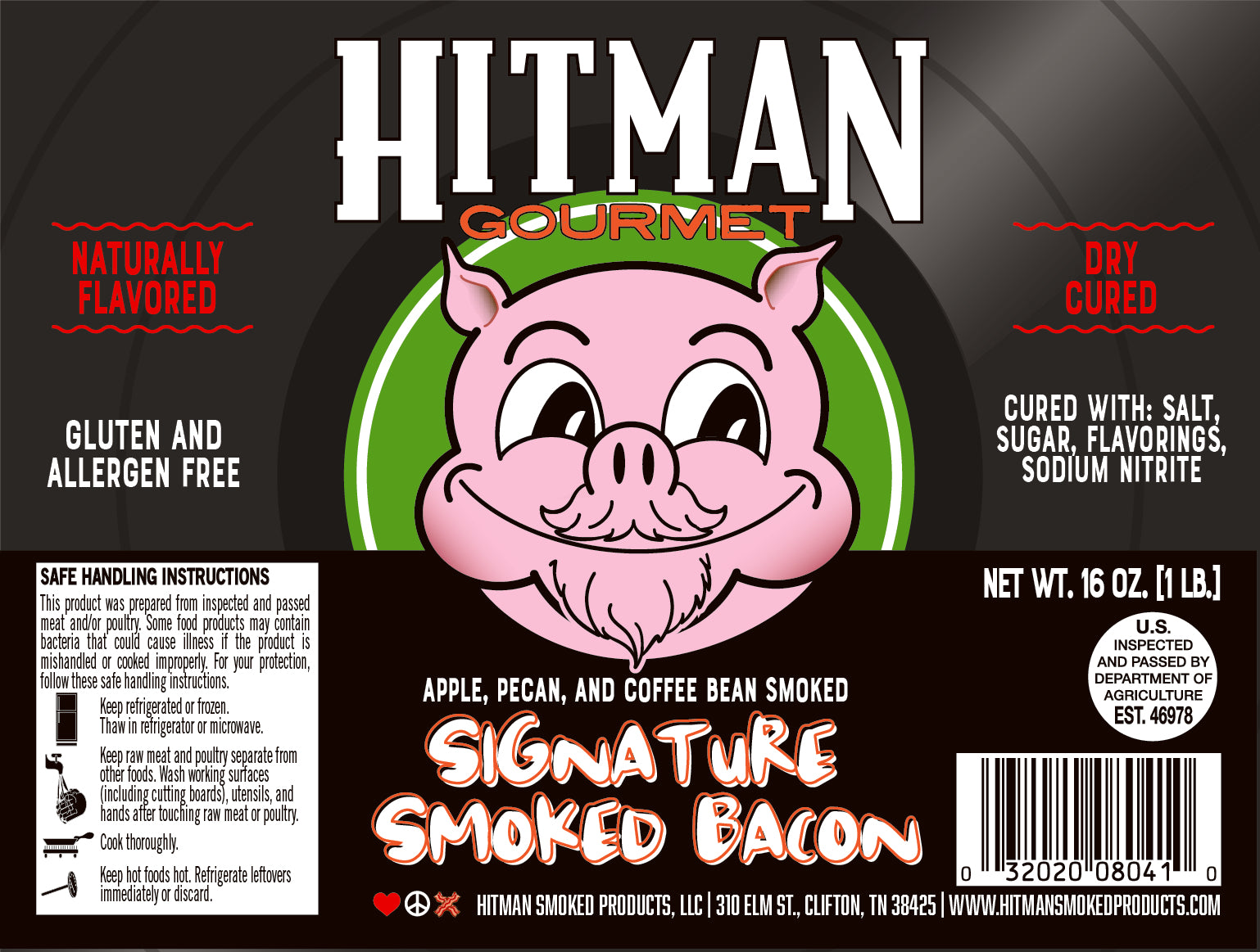 bacon flavored tobacco North Country Smokehouse Fruitwood Smoked Sugar Free - 12 Oz slow cured for deep flavor and a meaty bite that stays crisp at the edges and tender in the center Signature Smoke Bacon
